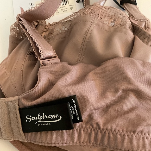Sculptresse Elegant Lace Underwire Bra in Cappuccino 34 DDD - Picture 7 of 9